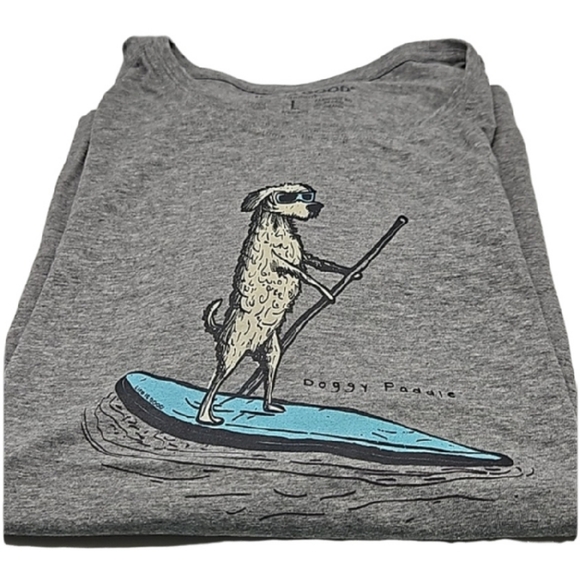 Life Is Good Tops - LIFE IS GOOD short-sleeved t-shirt LARGE